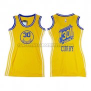 Canotte NBA Donna Faldas Atractivas Warriors Curry Giallo