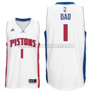Canotte NBA Festa del papa Pistons Dad Bianco