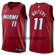 Canotte NBA Heat Dion Waiters Statement 2017-18 Rosso