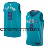 Canotte NBA Hornets Mangok Mathiang Icon 2018 Verde