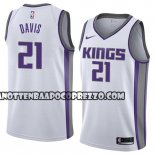 Canotte NBA Kings Deyonta Davis Association 2018 Bianco
