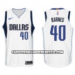 Canotte NBA Mavericks Harrison Barnes 2017-18 Bianco