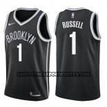 Canotte NBA Nets D'angelo Russell Icon 2017-18 Nero