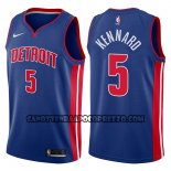 Canotte NBA Pistons Luke Kennard Icon 2017-18 Blu