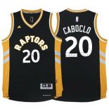 Canotte NBA Raptors Caboclo Nero Oro