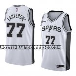 Canotte NBA Spurs Joffrey Lauvergne Association 2018 Bianco