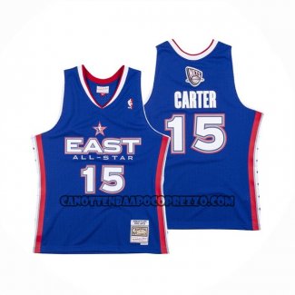 Canotte All Star 2005 Brooklyn Nets Vince Carter NO 15 Blu