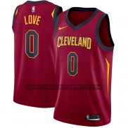 Canotte Cleveland Cavaliers Kevin Love NO 0 Icon 2018 Rosso