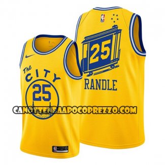 Canotte Golden State Warriors Chasson Randle Classic 2020 Giallo