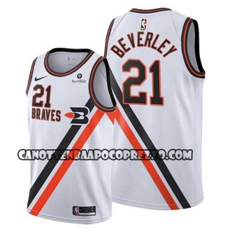 Canotte Los Angeles Clippers Patrick Beverley Classic Edition 2019-20 Bianco
