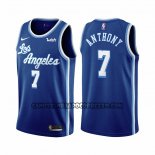 Canotte Los Angeles Lakers Carmelo Anthony NO 7 Classic 2021 Blu