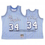 Canotte Los Angeles Lakers Shaquille O'neal Mitchell & Ness 1996-97 Blu Bianco