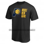 Canotte Manica Corta Indiana Pacers Whole New Game Nero