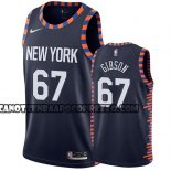 Canotte New York Knicks Knicks Taj Gibson Citta 2019 Blu