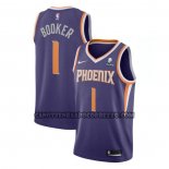 Canotte Phoenix Suns Devin Booker Icon 2021 Viola