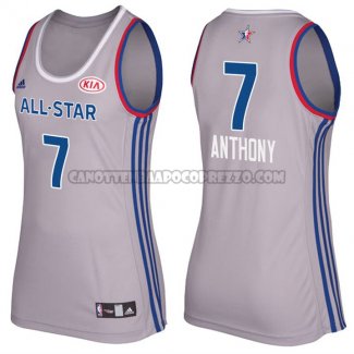 Canotte NBA Donna All Star 2017 Anthony Knicks Grigio