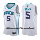 Canotte NBA Hornets Nicolas Batum Association 2017-18 Bianco