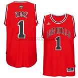 Canotte NBA Los Bulls Rose Rosso