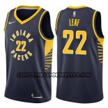 Canotte NBA Pacers T.j. Leaf Icon 2017-18 Blu