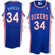 Canotte NBA Throwback 76ers Barkley Blu