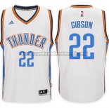 Canotte NBA Thunder Gibson Bianco