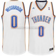 Canotte NBA Thunder Westbrook Bianco 1 2