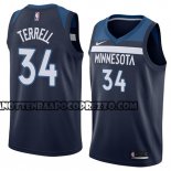 Canotte NBA Timberwolves Jared Terrell Icon 2018 Blu.
