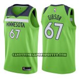Canotte NBA Timberwolves Taj Gibson Statement 2017-18 Verde
