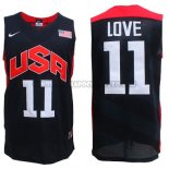 Canotte NBA USA 2012 Love Nero