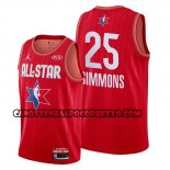Canotte All Star 2020 Philadelphia 76ers Ben Simmons Rosso