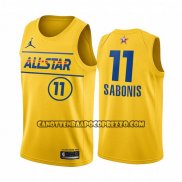 Canotte All Star 2021 Indiana Pacers Domantas Sabonis Or