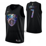 Canotte Brooklyn Nets Kevin Durant Iridescent Logo Nero