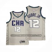 Canotte Charlotte Hornets Kelly Oubre JR. NO 12 Citta Edition Grigio
