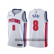 Canotte Detroit Pistons Jordan Bone Association Bianco