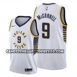 Canotte Indiana Pacers T.j. Mcconnell Association 2019-20 Bianco