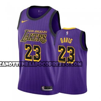 Canotte Los Angeles Lakers Anthony Davis Ciudad 2019-20 Viola