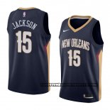 Canotte New Orleans Pelicans Frank Jackson Icon 2018 Blu