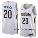 Canotte New Orleans Pelicans Rashad Vaughn Association 2018 Bian