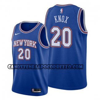 Canotte New York Knicks Kevin Knox Statement Blu