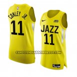 Canotte Utah Jazz Mike Conley JR. NO 11 Icon Autentico 2022-23 Giallo