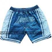 Pantaloncini Los Angeles Lakers Just Don Blu