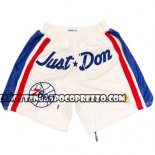 Pantaloncini Philadelphia 76ers Just Don Bianco