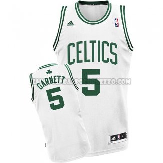 Canotte NBA Celtics Garnett Bianco
