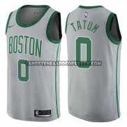 Canotte NBA Celtics Jayson Tatum Citta Grigio
