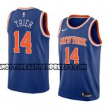 Canotte NBA Knicks Allonzo Trier Icon 2018 Blu