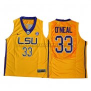 Canotte NBA NCAA LSU Tigers O'Neal Giallo