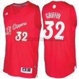 Canotte NBA Natale 2016 Clippers Blake Griffin Rosso