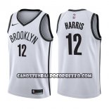 Canotte NBA Nets Joe Harris Association 2017-18 Bianco