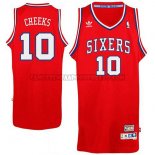 Canotte NBA Throwback 76ers Cheeks Rosso