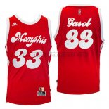 Canotte NBA Throwback Grizzlies Gasol Rosso